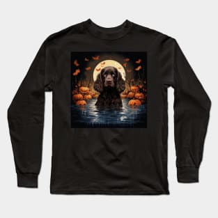 Halloween American Water Spaniel Long Sleeve T-Shirt